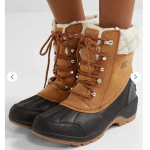 SOREL Whistler Waterproof leather Boots, Brown NWT